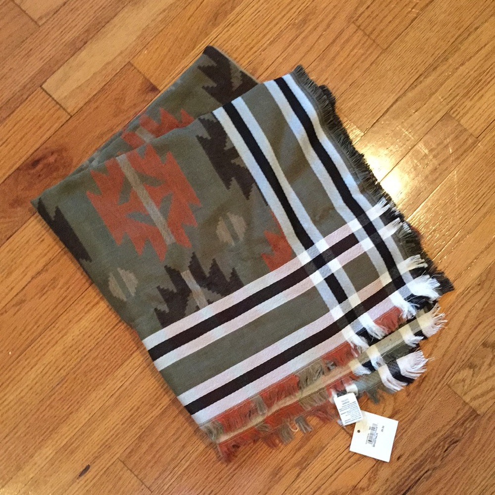 Nordstrom Aztec Scarf/Wrap new w/ tags